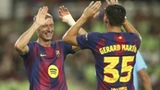 Lewandowski strzelił gola, Barcelona wygrała 5:0, Szczęsny bronił w drugiej połowie