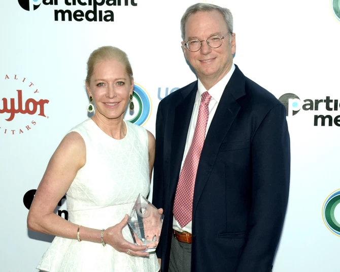 Erik Šmit sa suprugom Vendi