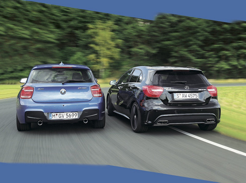 Mercedes A 45 AMG i BMW M135i xDrive