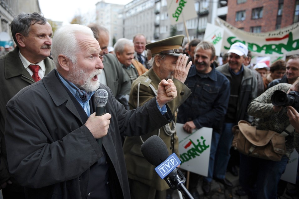 WARSZAWA AKCJA PROTESTACYJNA ROLNICY