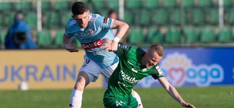 Pięć bramek w Poznaniu. Trzy punkty jadą do Gliwic [WIDEO]