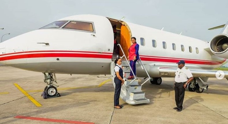 Rev. Lucy Natasha acquires brand new private jet 