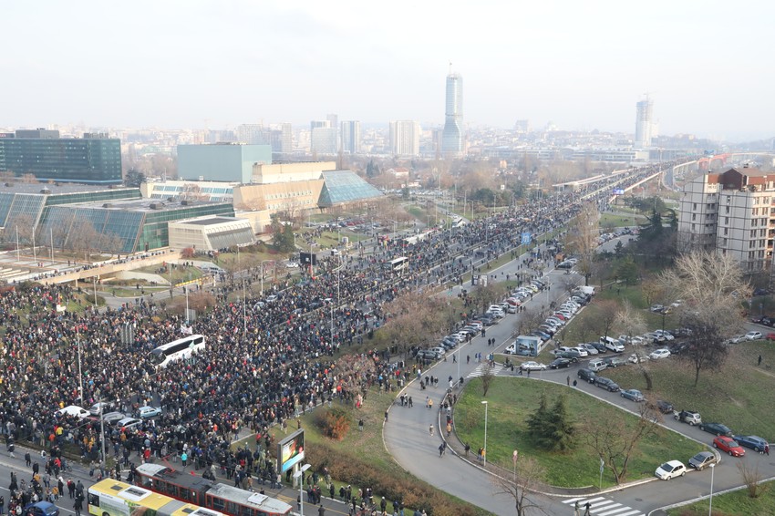 Protesti u Beogradu