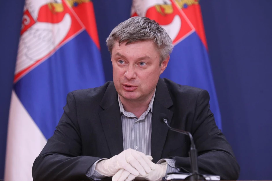 Dr Goran Stevanović, direktor Klinike za tropske i infektivne bolesti i član Vladinog Kriznog štaba za suzbijanje zarazne bolesti COVID- 19