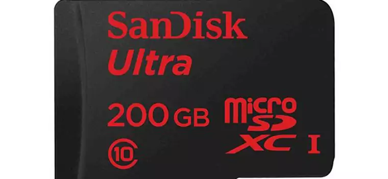 MWC 2015: 200GB – tyle danych zmieścimy na najnowszej karcie SanDisk microSDXC