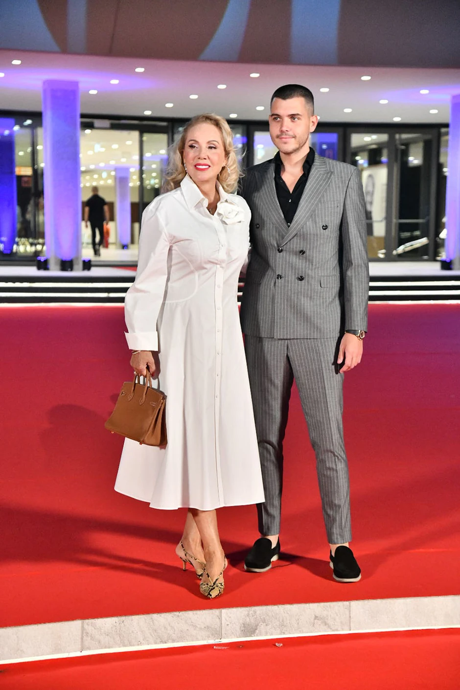 Lepa Brena sa sinom Viktorom