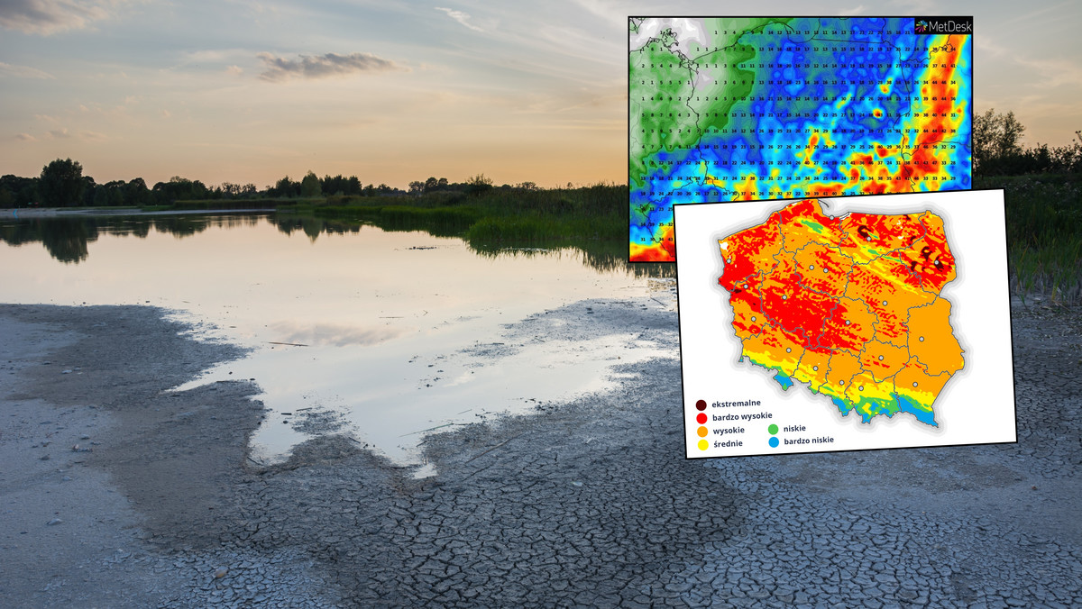 Prognozy opadów niepokoją. Od groźby suszy po nadmiar deszczu [MAPY]