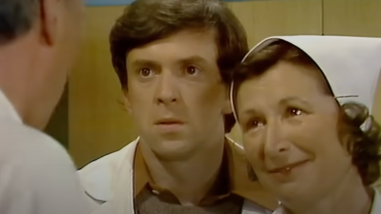 Herečka Nina Popelíková v seriáli Nemocnica na okraji mesta. 