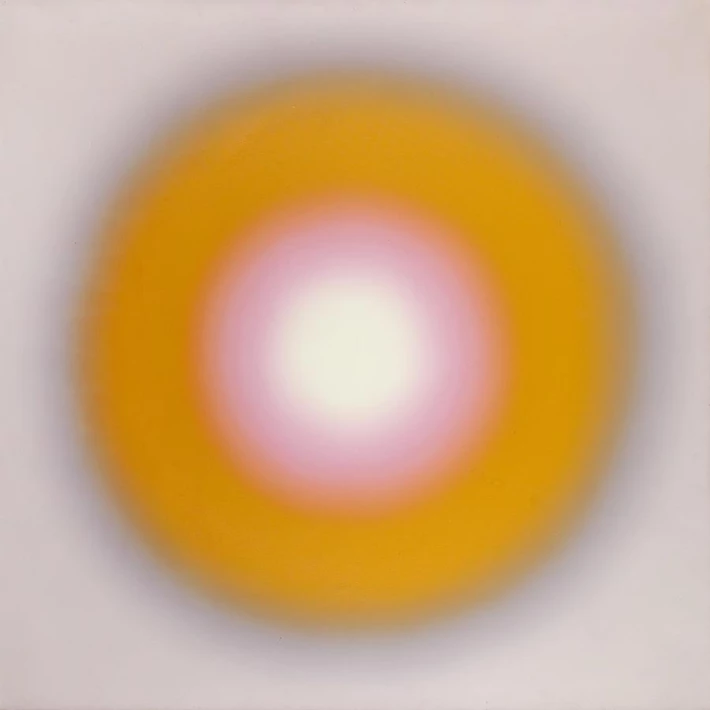 Wojciech Fangor, "M 8", 1969 r., olej/płótno, 121,5 x 121,5 cm