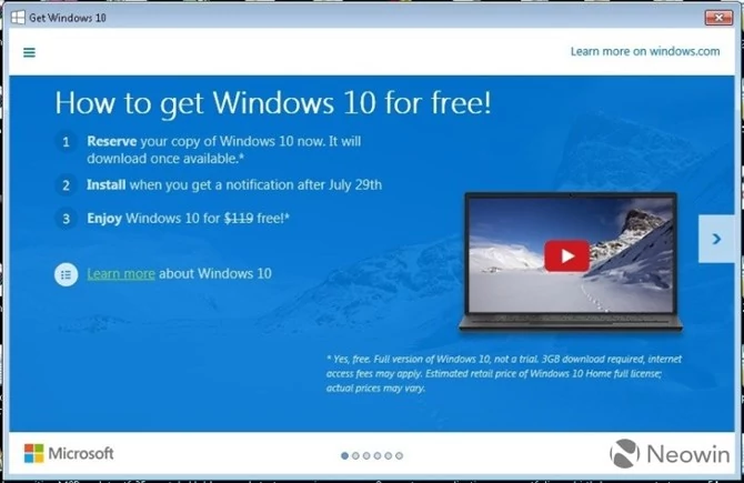 Microsoft ujawnia cenę Windows 10 Home