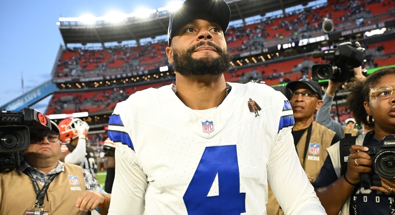 Dak Prescott is the highest-paid player in NFL history.Nick Cammett/Stringer/Getty Images