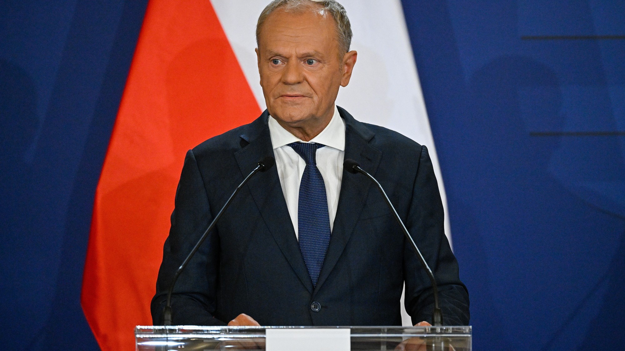 Poľský premiér Donald Tusk. 