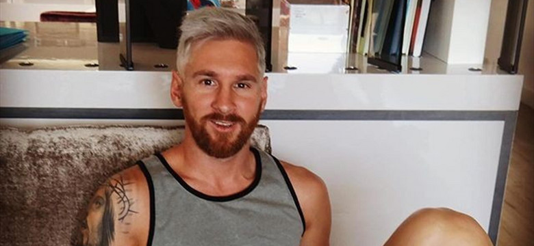 Lionel Messi przefarbował włosy, aby zapomnieć o finałowej traumie