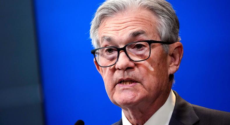 Chair of the U.S. Federal Reserve Jerome Powell speaks at the Brookings Institution, November 30, 2022 in Washington, DC. Powell discussed the economic outlook, inflation and the labor market.Drew Angerer/Getty Images