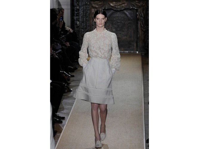 Pokaz domu mody Valentino - kolekcja haute couture wiosna/lato 2012
