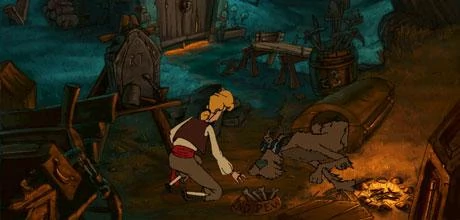 Screen z gry "The Curse of Monkey Island"