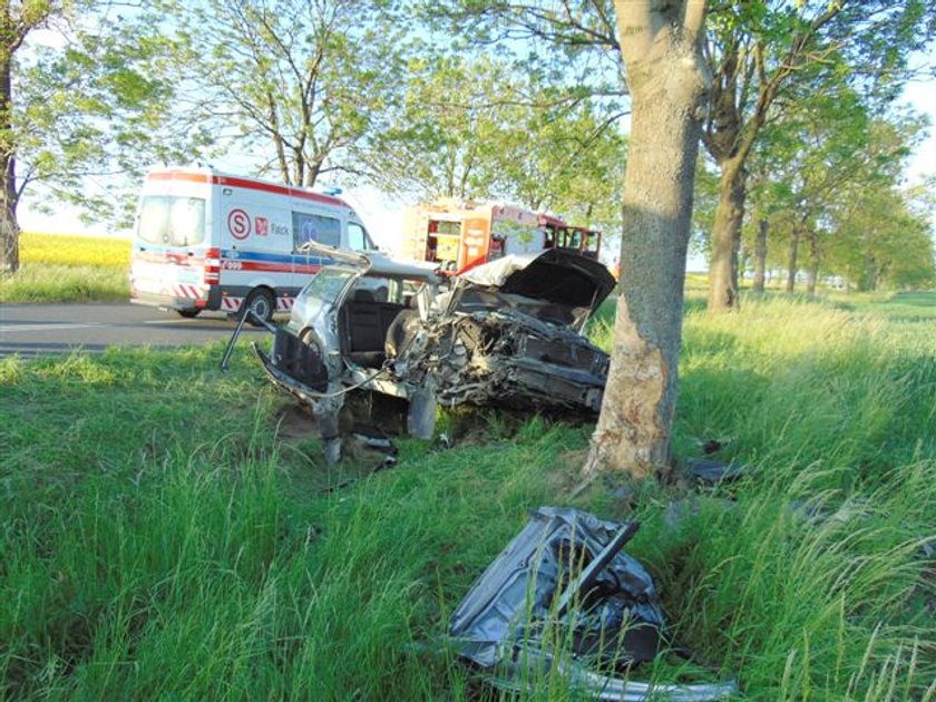 Tragiczny wypadek między Rusocinem a Nysą