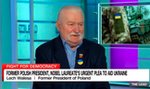 Lech Wałęsa w CNN. "Jeśli nie chcecie, oddajcie to Polsce"