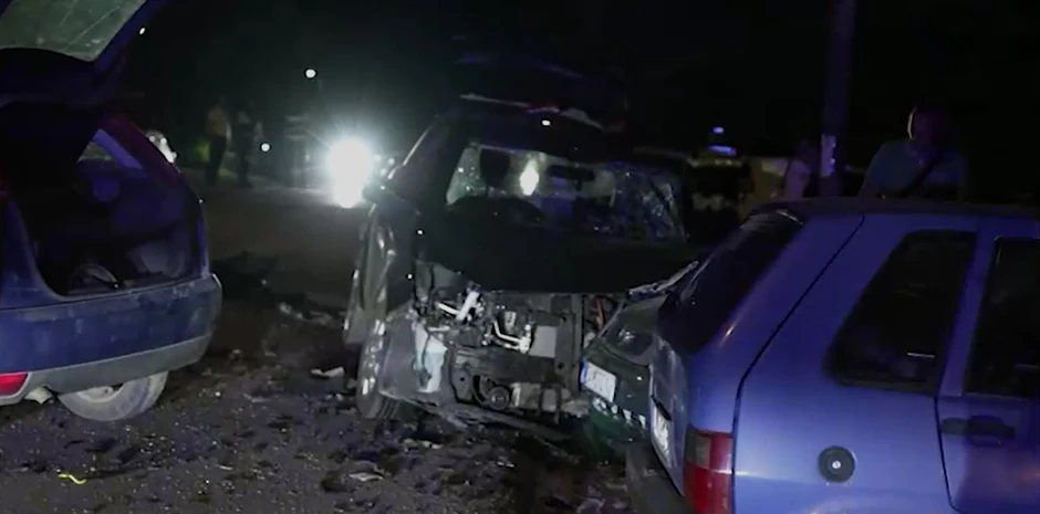 Automobil nakon nesreće
