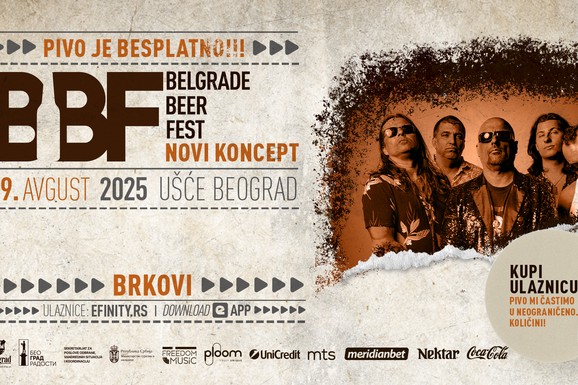 Punk - folk HAOS na Ušću: BRKOVI stižu na BELGRADE BEER FEST - Najveći rok spektakl u regionu biće održan od 28. do 31. avgusta