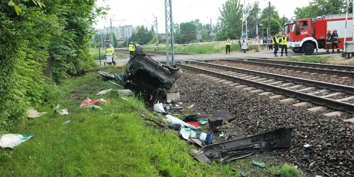 O włos od tragedii na torach