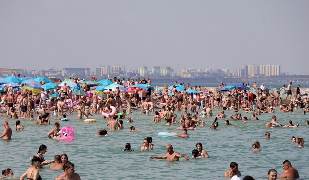 Plaža u Odesi, Ukrajina