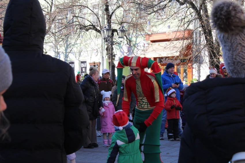 Doček Dečije Nove godine u Novom Sadu