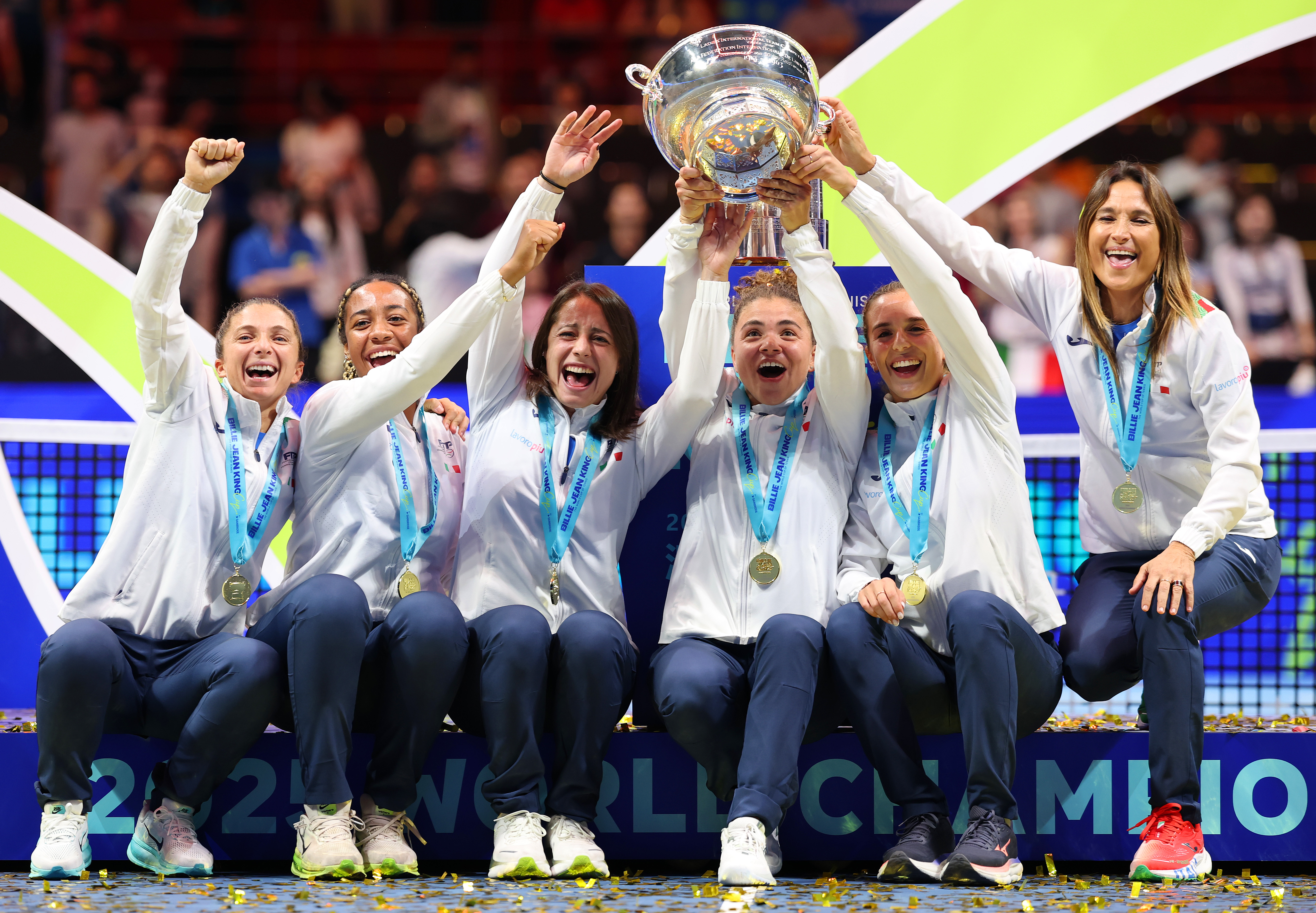 L'Italie domine les États-Unis et remporte sa sixième Billie Jean King Cup