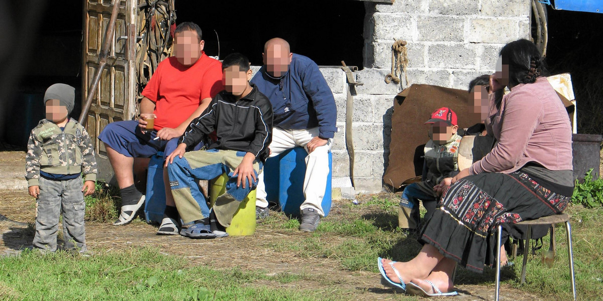 Konflikt między tubylcami a grupą Romów w Limanowej. 