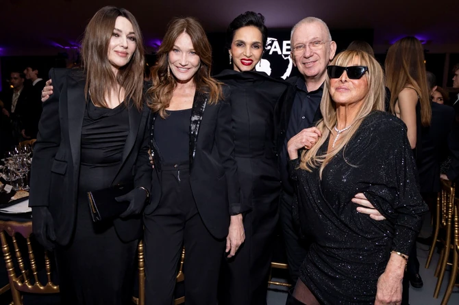 Monika Beluči u poznatom društvu