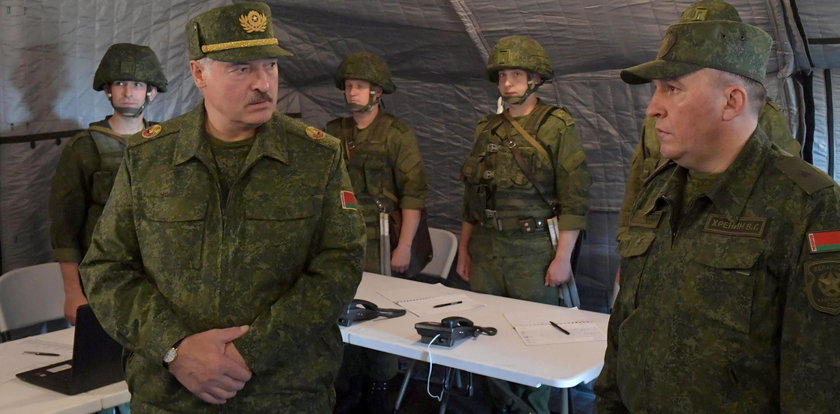 Łukaszenka rozmieszcza wojsko na granicy z Polską!
