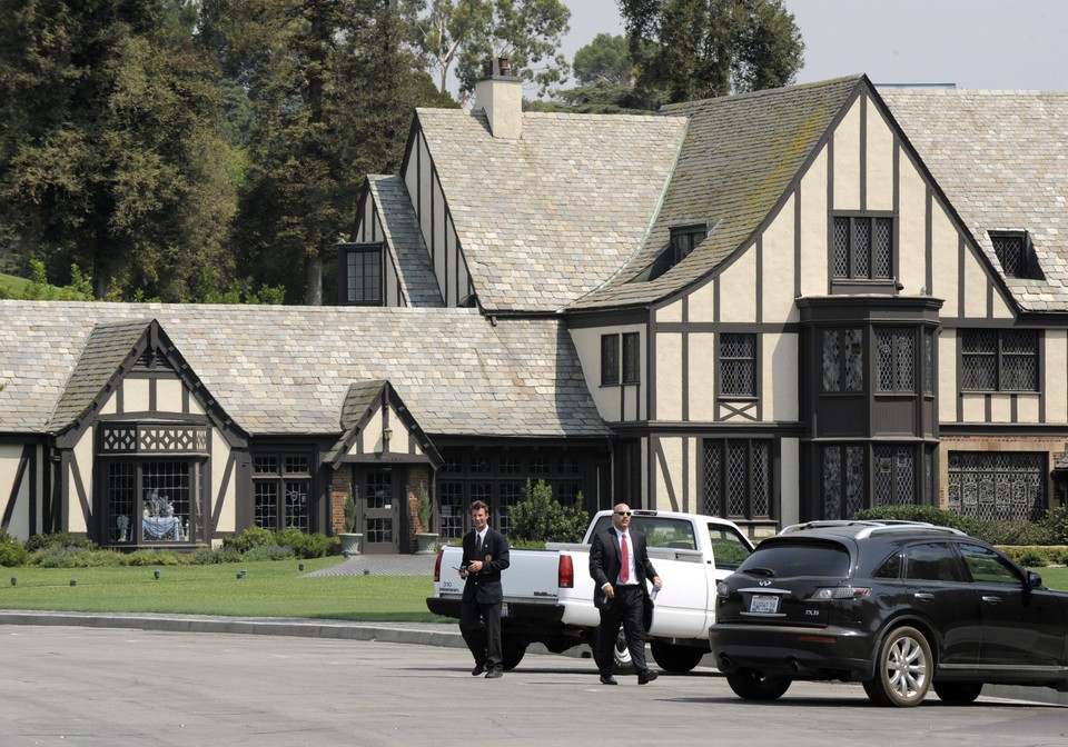 USA MICHAEL JACKSON FUNERAL