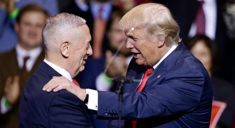 Donald Trump James Mattis