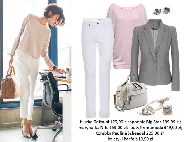 Biurowy dress code na lato. STYLIZACJE