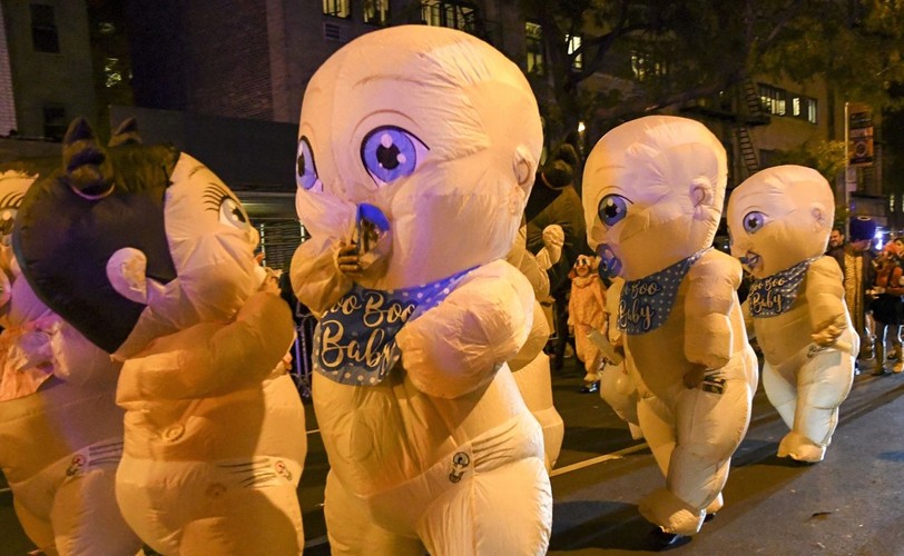 Parada z okazji Halloween w Nowym Jorku