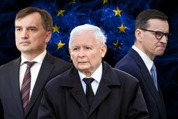 Zbigniew Ziobro, Jarosław Kaczyński i Mateusz Morawiecki