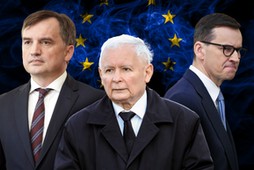 Zbigniew Ziobro, Jarosław Kaczyński i Mateusz Morawiecki