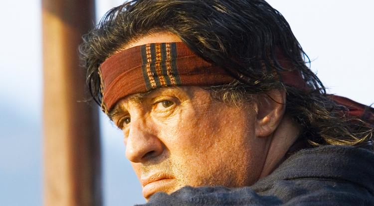 Sylvester Stallone, mint Rambo!