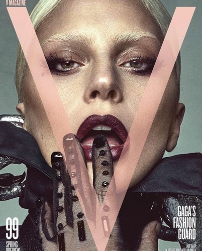 Lady Gaga na zdjęciach z sesji dla magazynu 'V'