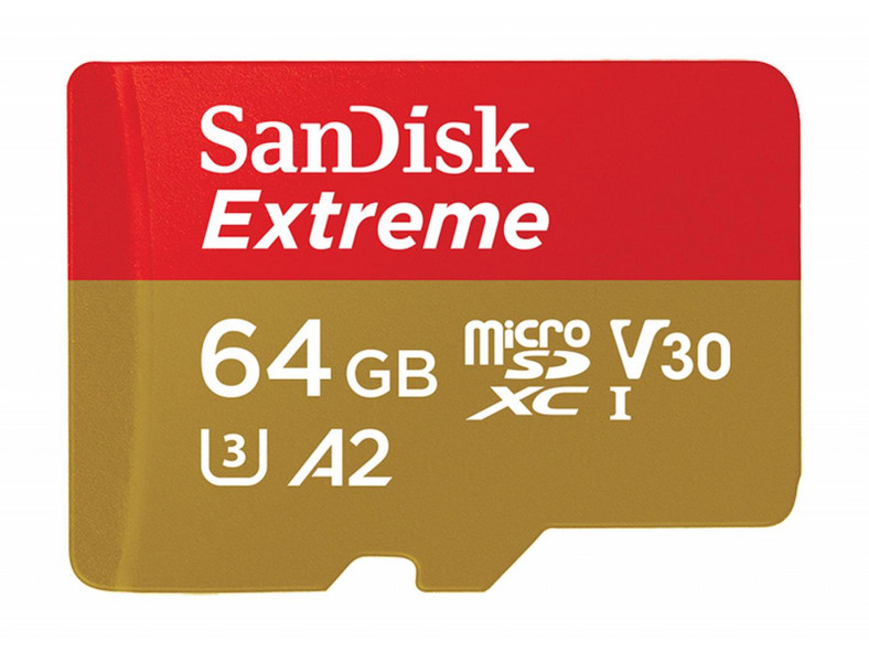 SanDisk MicroSDXC 64 GB Extreme  - 6