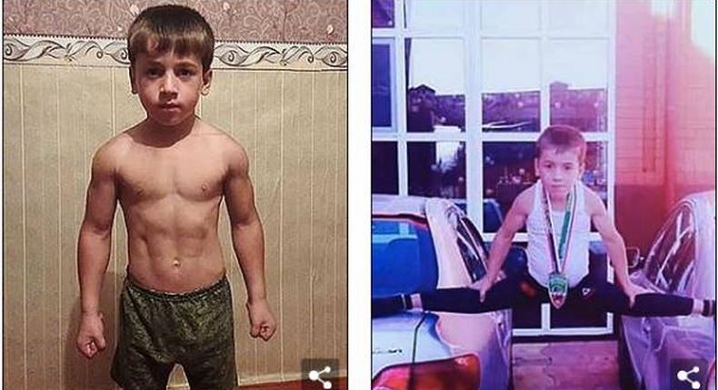 5-year-old boy gets Mercedes Benz for doing 4,105 push-ups non-stop