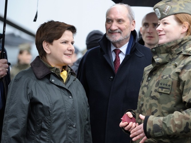 Beata Szydło i Antoni Macierewicz