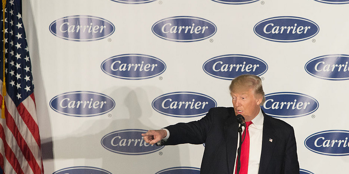 Wall Street Journal editorial board: Trump's 'shakedown' with Carrier sets dangerous precedent