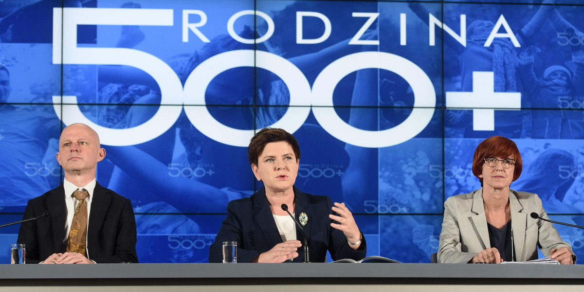 Beata Szydło i Elżbieta Rafalska