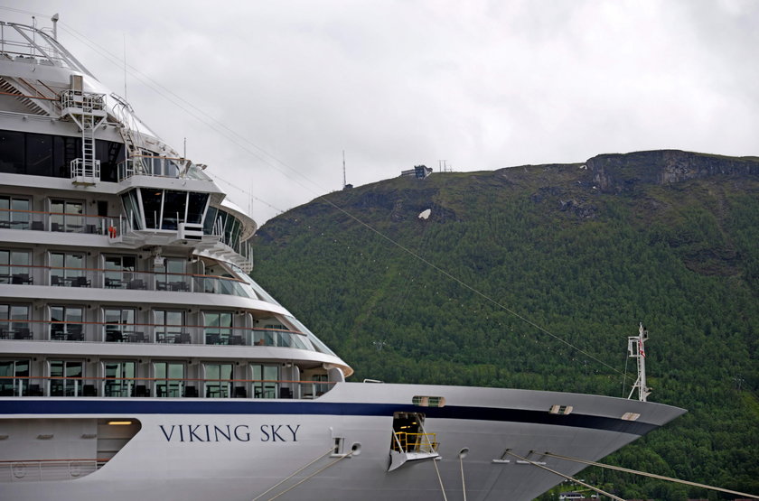 Norwegia: Ewakuacja statku wycieczkowego „Viking Sky”