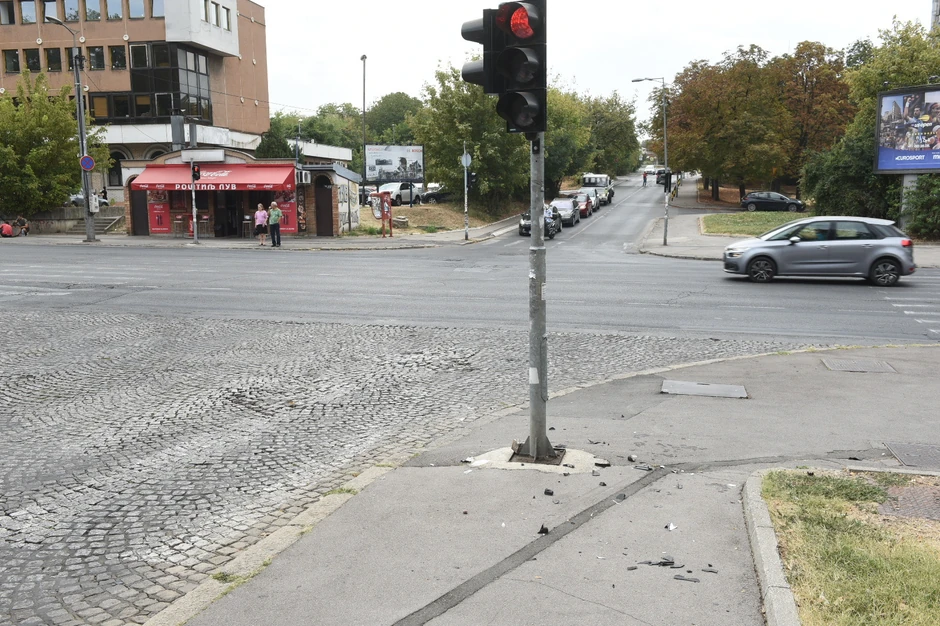 Udes kod Doma zdravlja Voždovac