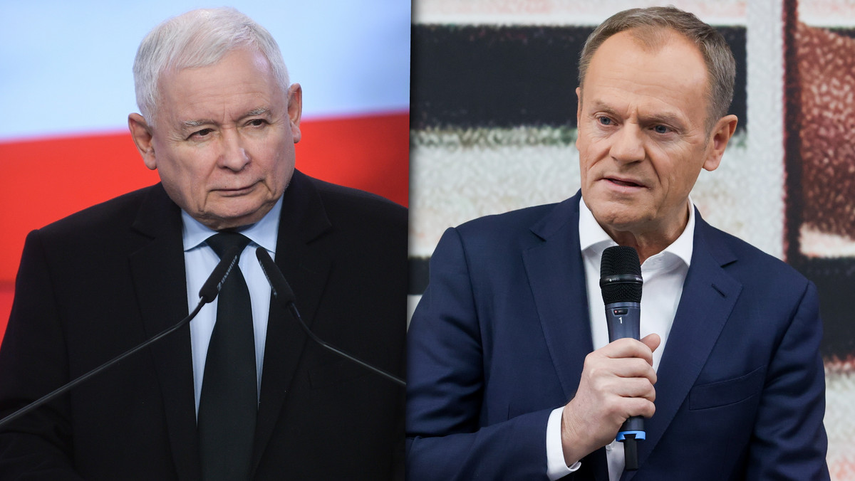 Jak Kaczyński przed wyborami maksymalnie zohydzi Tuska. Może mieć w tym ukryty cel