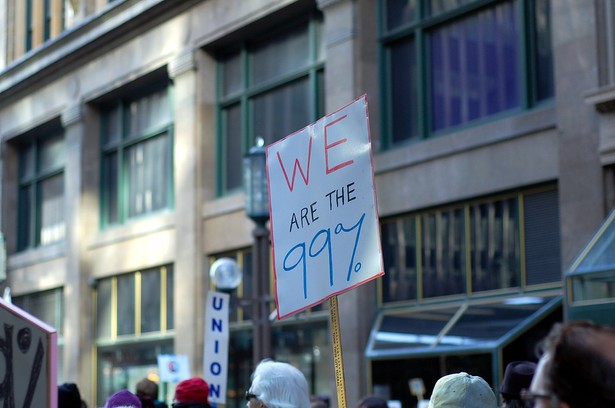 Protest "Occupy" w Minneapolis, USA. Fot. miker / Shutterstock.com