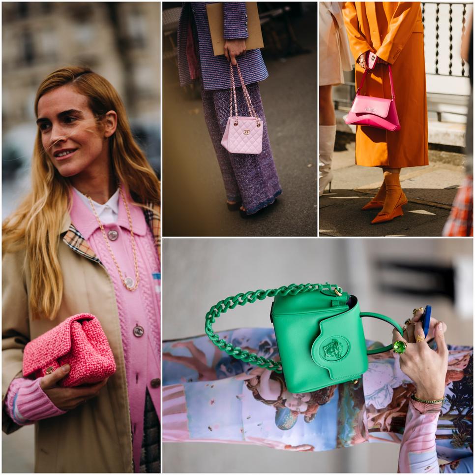 Candy colors on the streets of London and Paris