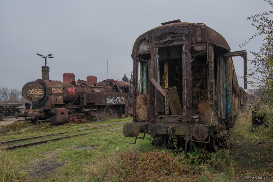 Cmentarzysko pociągów Kraków Płaszów, Listopad 2021